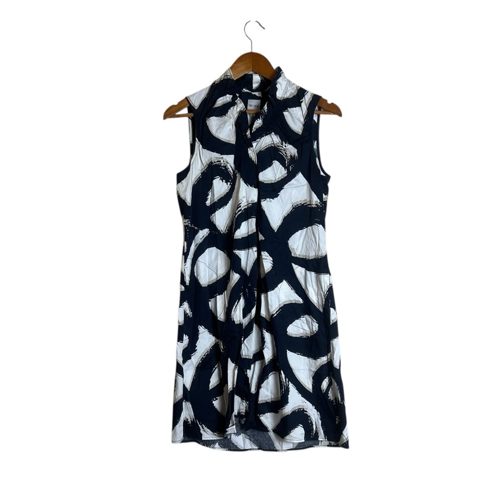 Nic + Zoe patterned shirt dress. Size small